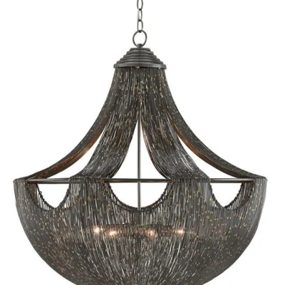 Eduardo Chandelier design by Currey and Company