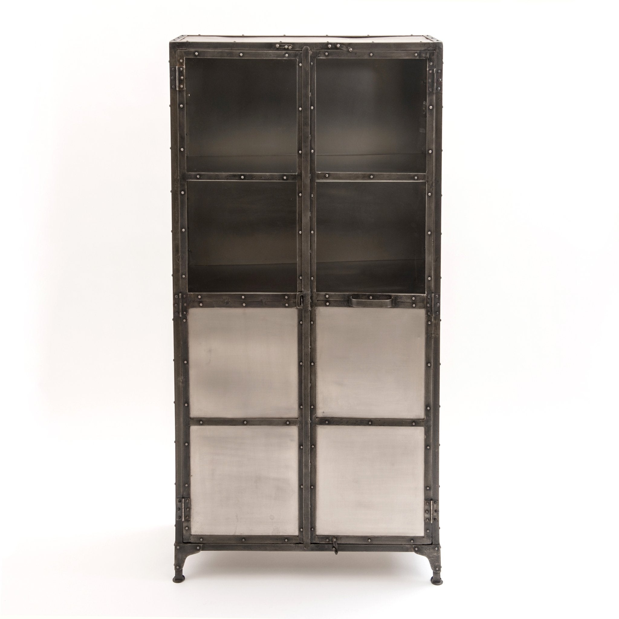 Element Cabinet in Antique Nickel