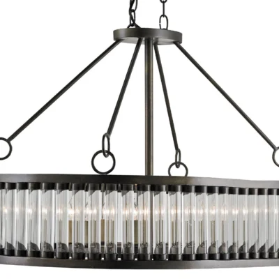Elixir Rectangular Chandelier design by Currey and Company