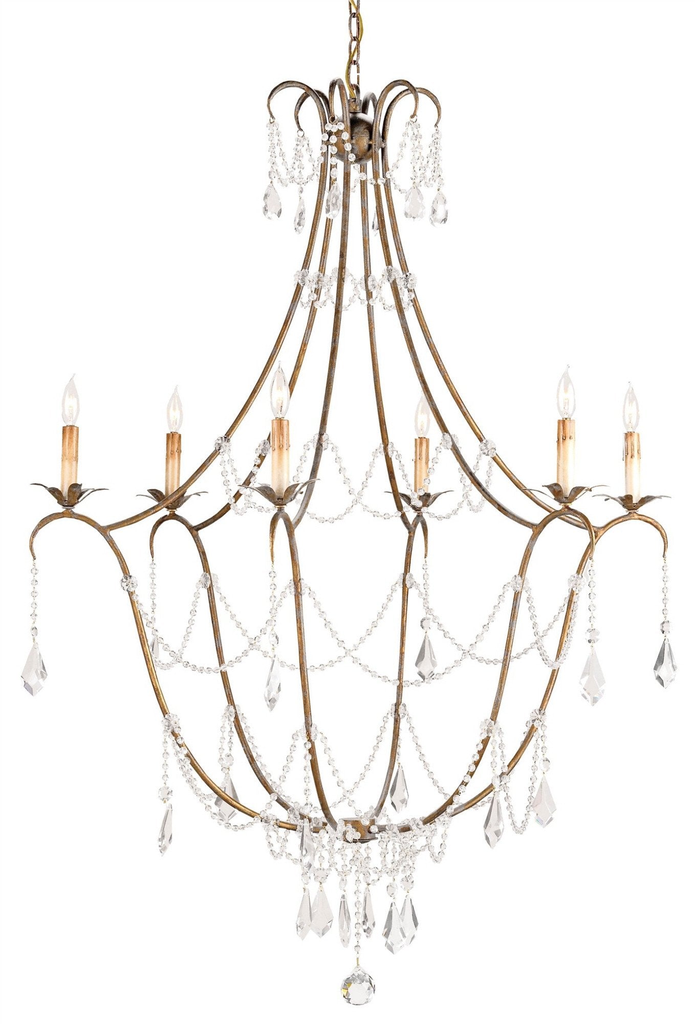 Elizabeth Chandelier design by Currey and Company