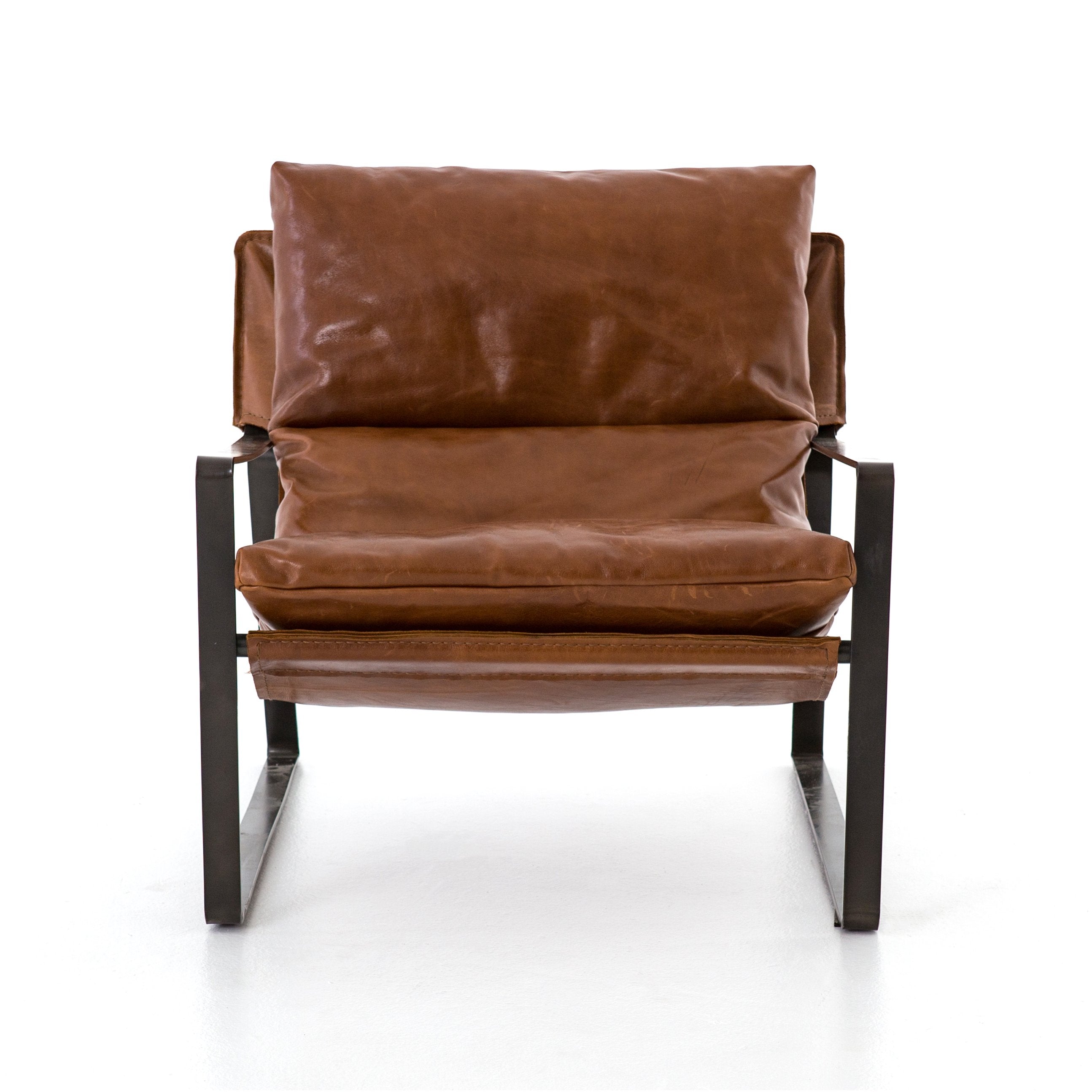 Emmett Sling Chair in Dakota Tobacco by BD Studio