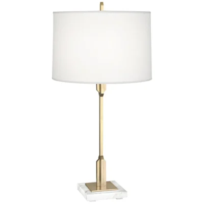 Empire Table Lamp in Various Finishes design by Robert Abbey