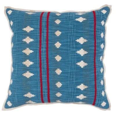 Estella Parisian Blue Red Pillow