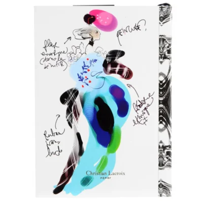 Fashion Sketch Notebook design by Christian Lacroix
