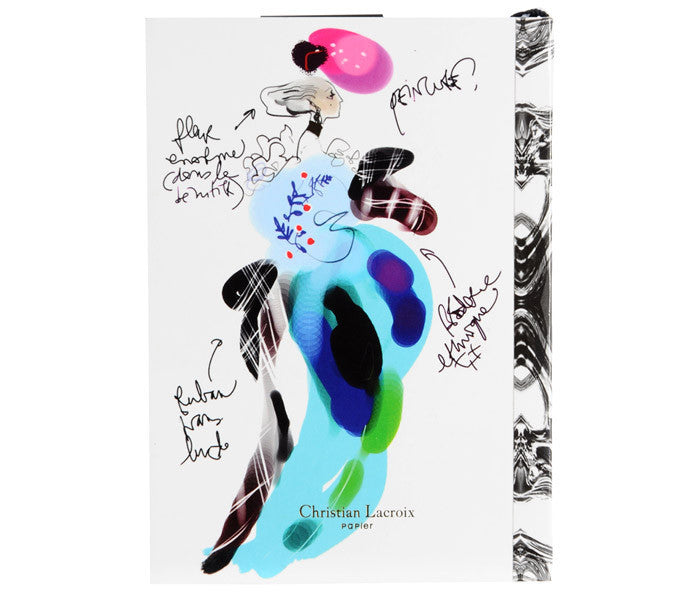 Fashion Sketch Notebook design by Christian Lacroix
