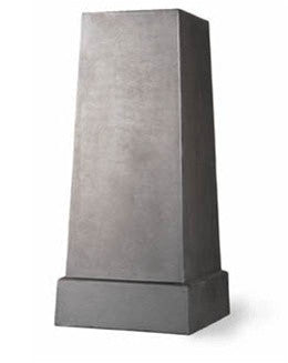 Faux Lead Square Pedestal design by Capital Garden Products
