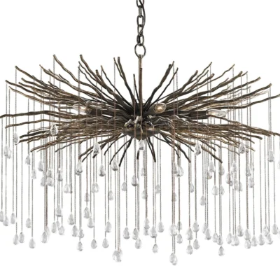 Fen Chandelier design by Currey and Company