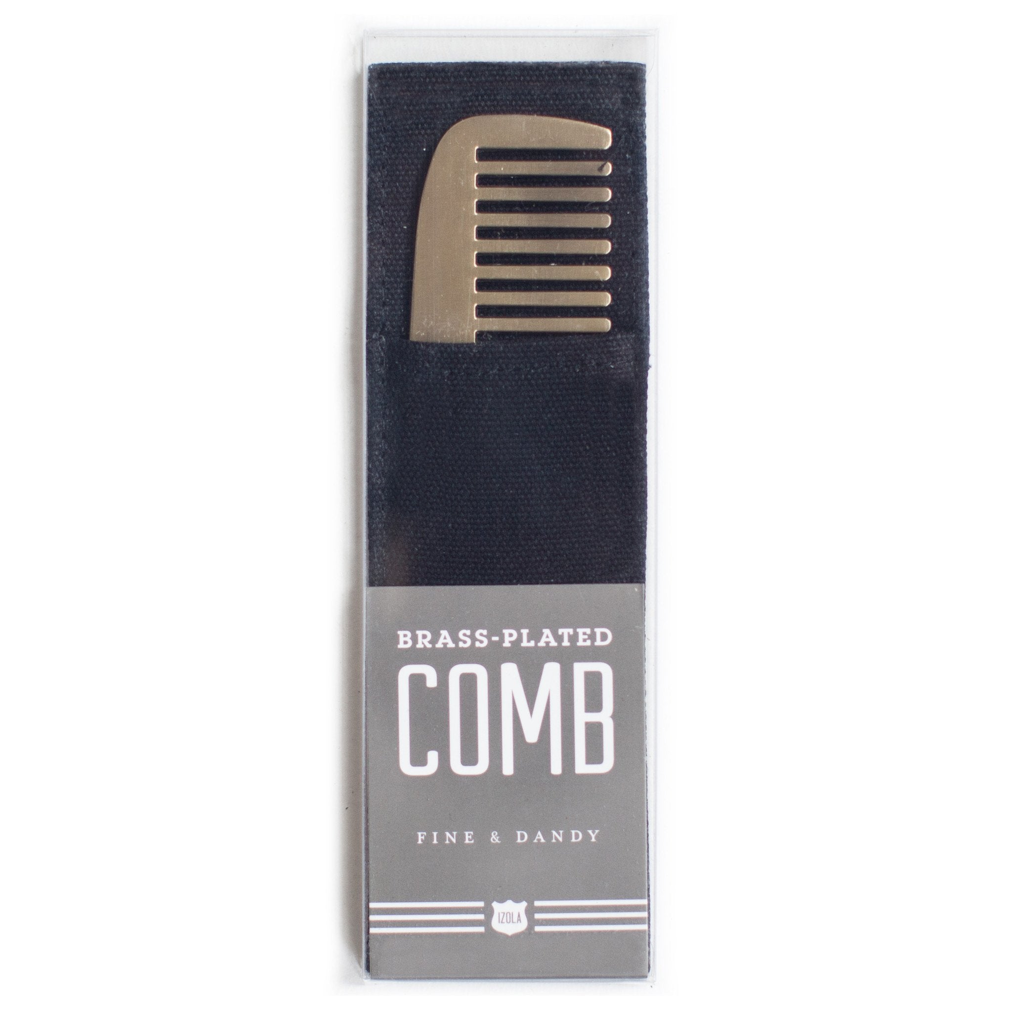 Fine and Dandy Brass Comb design by Izola