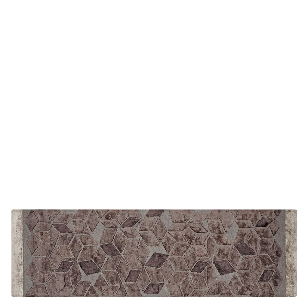 Fitzrovia Espresso Runner Rug by Designers Guild