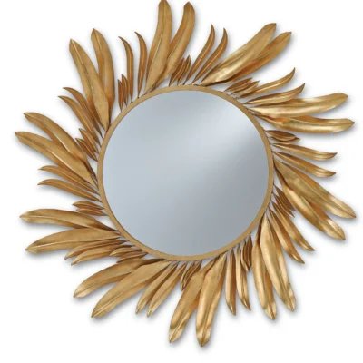 Folium Mirror design by Currey and Company