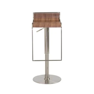 Forest Bar Counter Stool in Walnut design by Euro Style