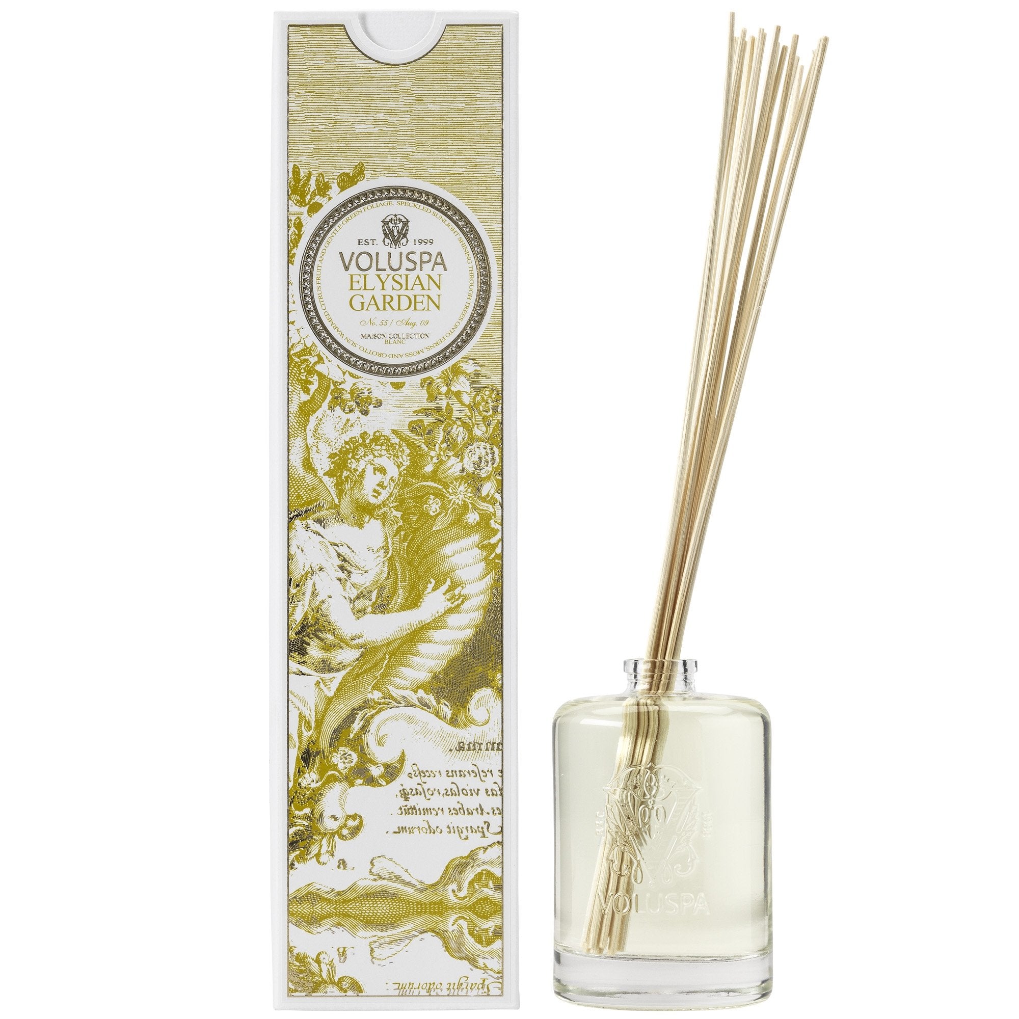 Fragrant Oil Diffuser in Elysian Garden design by Voluspa