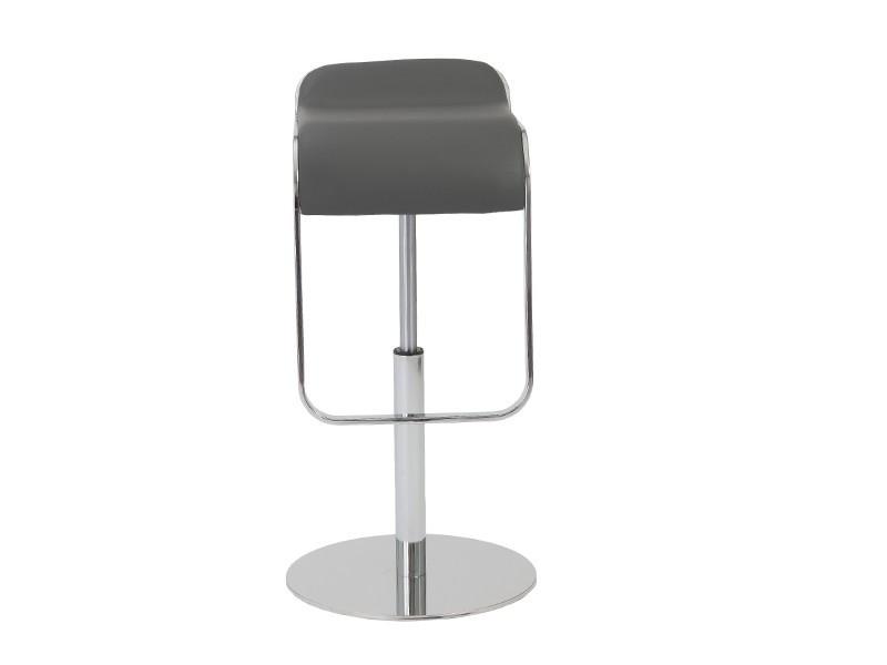 Freddy Adjustable Bar Counter Stool in Grey design by Euro Style