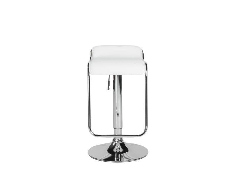 Furgus Bar Counter Stool in White design by Euro Style