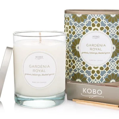 Gardenia Royal Candle design by Kobo Candles
