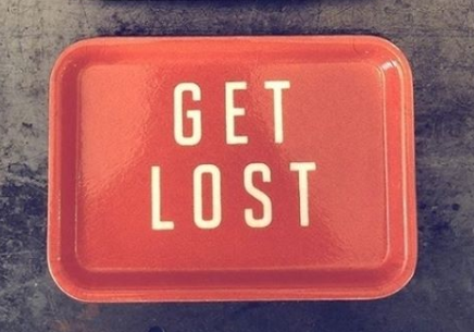 Get Lost Little Tray by Izola