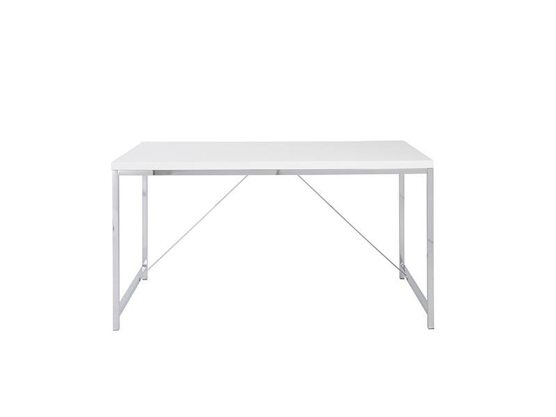 Gilbert Desk in White Lacquer design by Euro Style