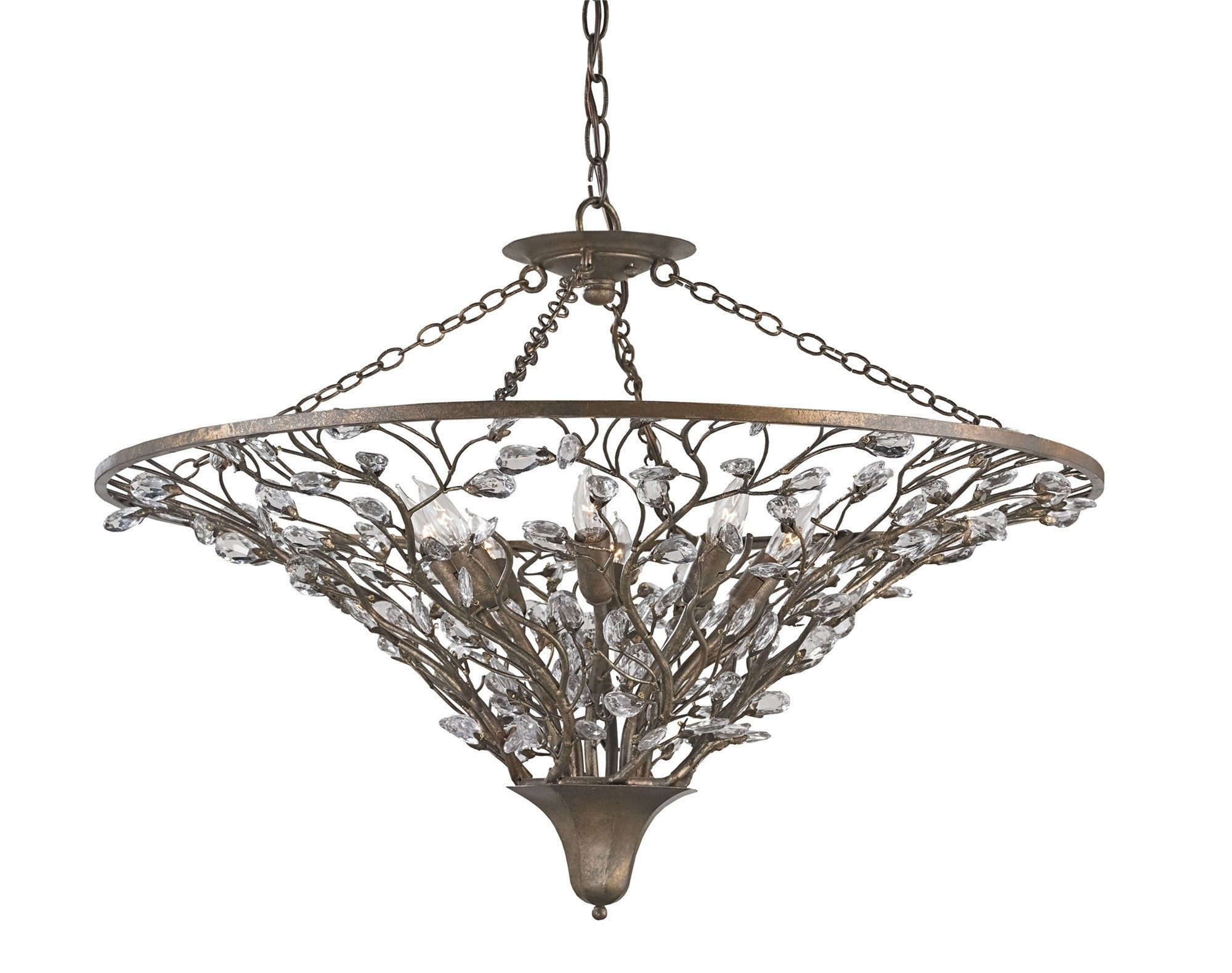 Giselle Chandelier design by Currey and Company