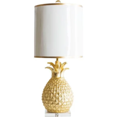 Golden Pineapple Table Lamp design by Couture Lamps