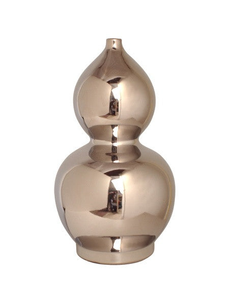 Gourd Vase in Silver design by Emissary