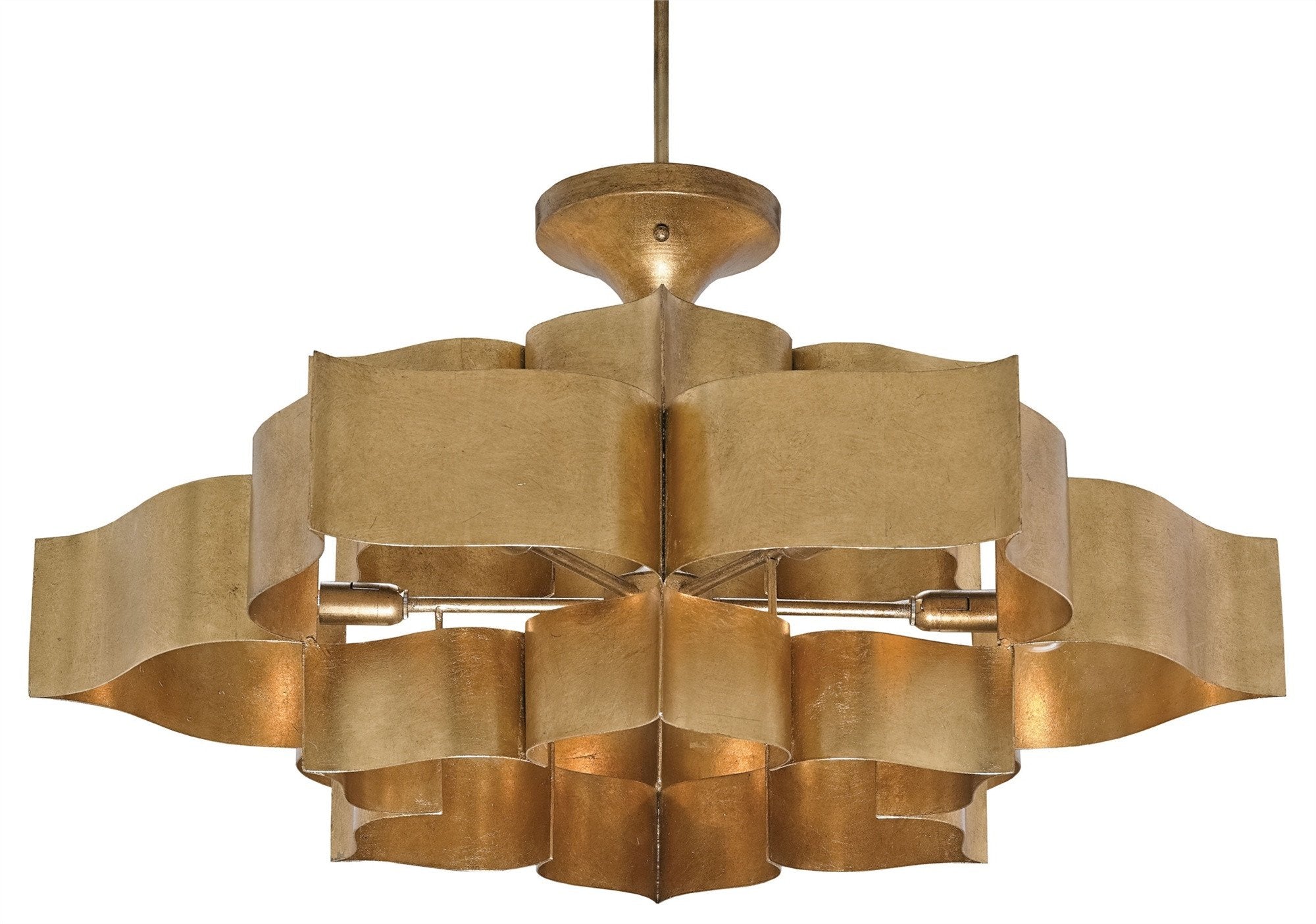 Grand Lotus Chandelier design by Currey and Company