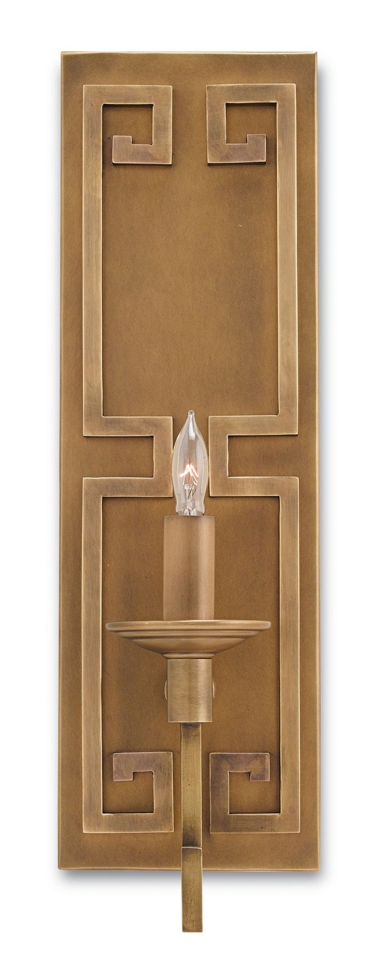 Greek Key Wall Sconce design by Currey and Company