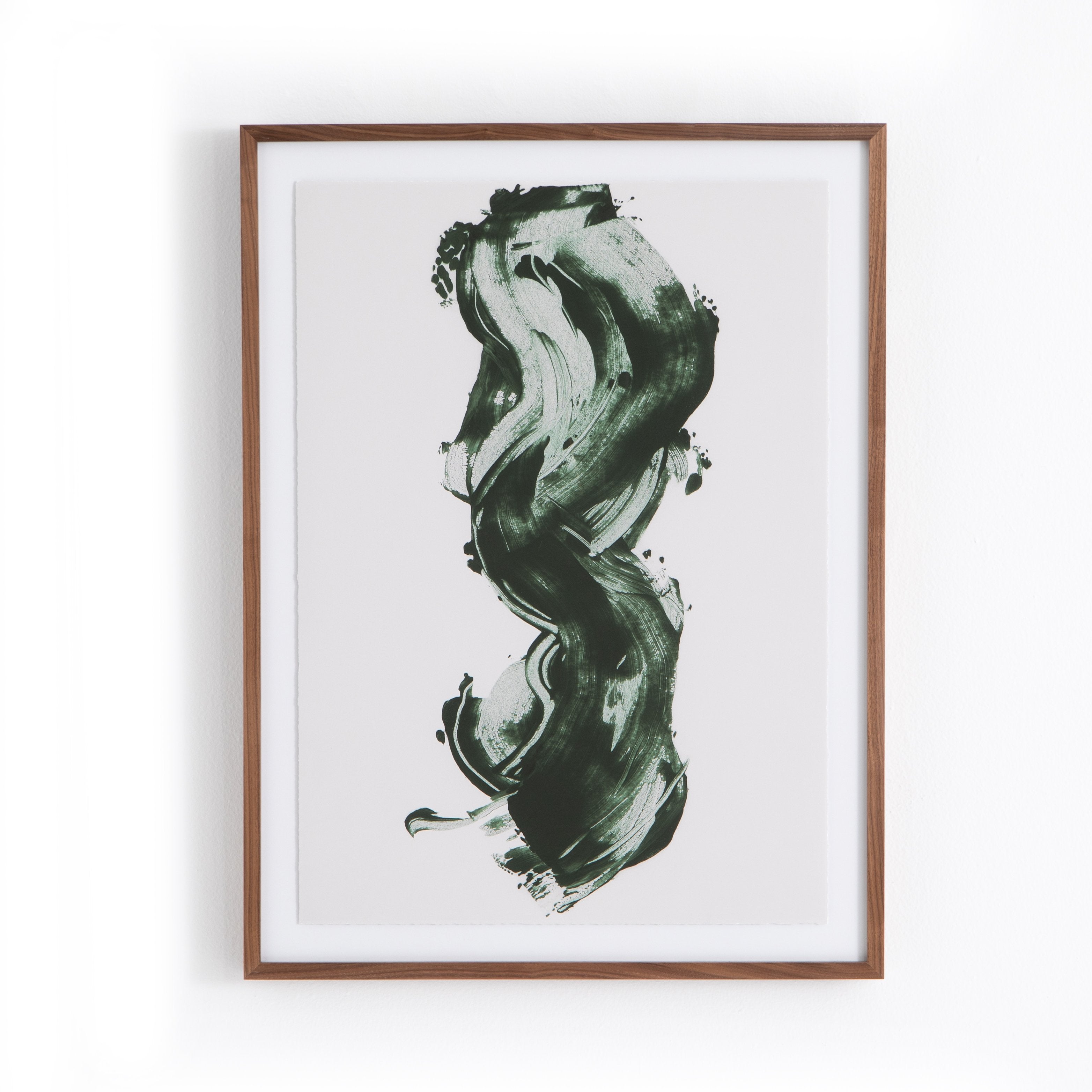 Green Stroke by Gold Rush Art Co Wall Art