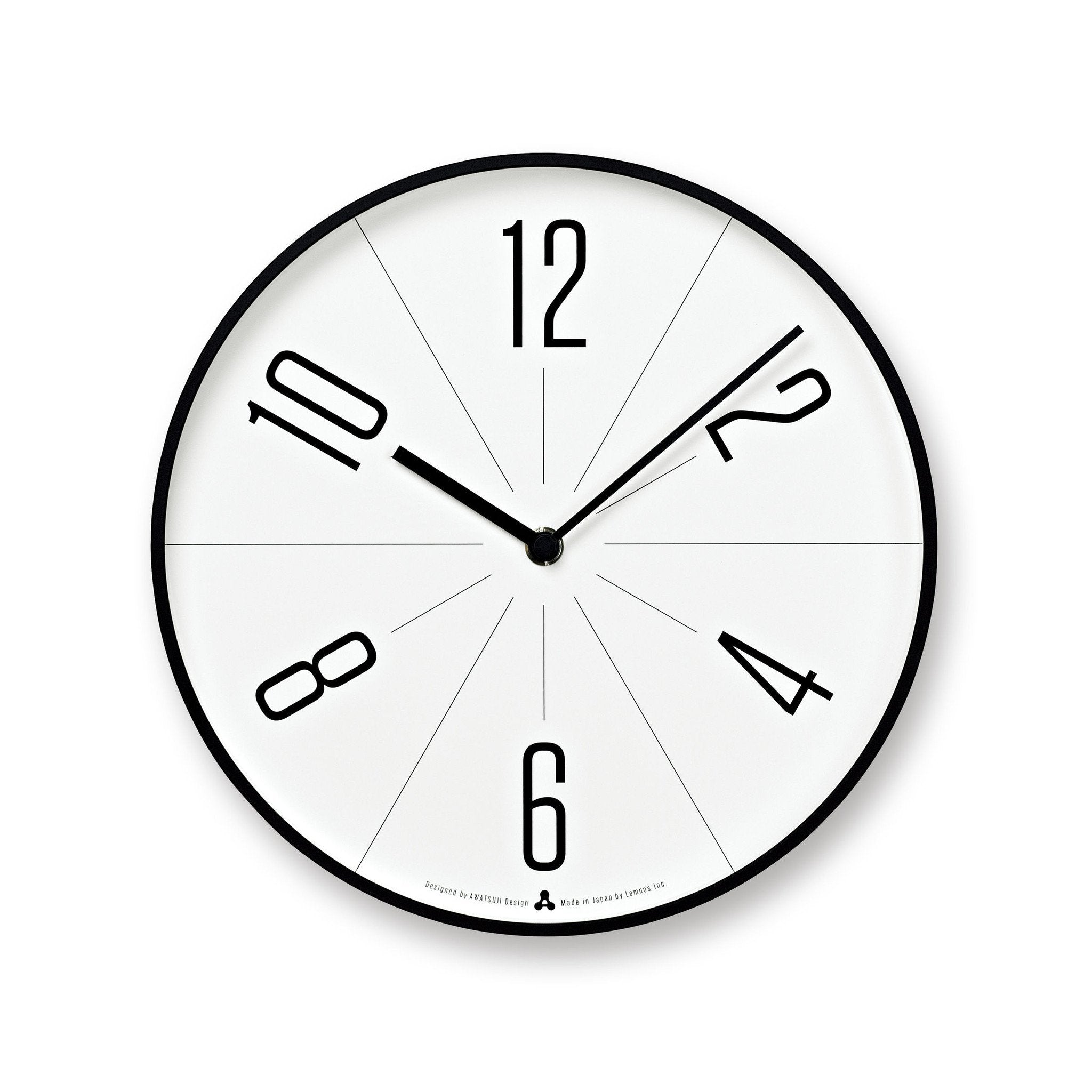 GUGU Clock in Black design by Lemnos