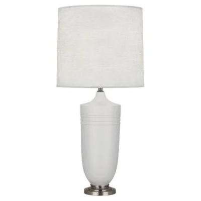 Hadrian Matte Dove Table Lamp design by Michael Berman