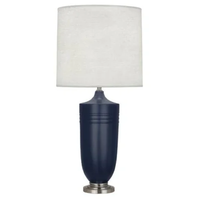 Hadrian Midnight Blue Table Lamp design by Michael Berman