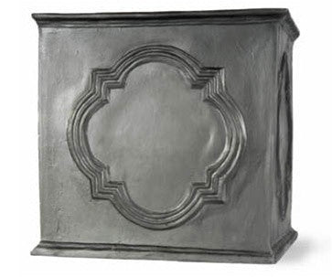 Hampton Planter in Faux Lead Finish design by Capital Garden Products