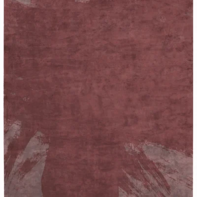 Hanjiro Boogie Hand Tufted Rug in Red design by Second Studio