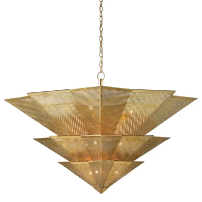 Hanway Chandelier design by Currey and Company