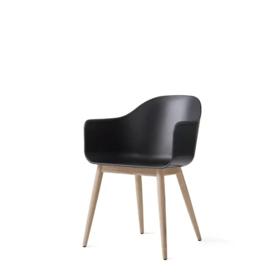 Harbour Chair Wood Legs and Plastic Shell in Assorted Colors by Menu
