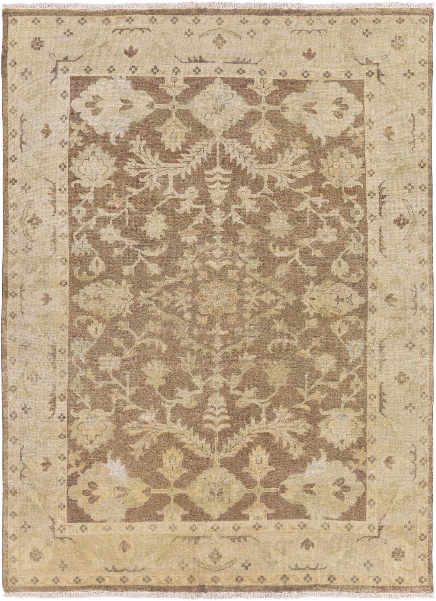 Hillcrest Rug in Cream and Taupe