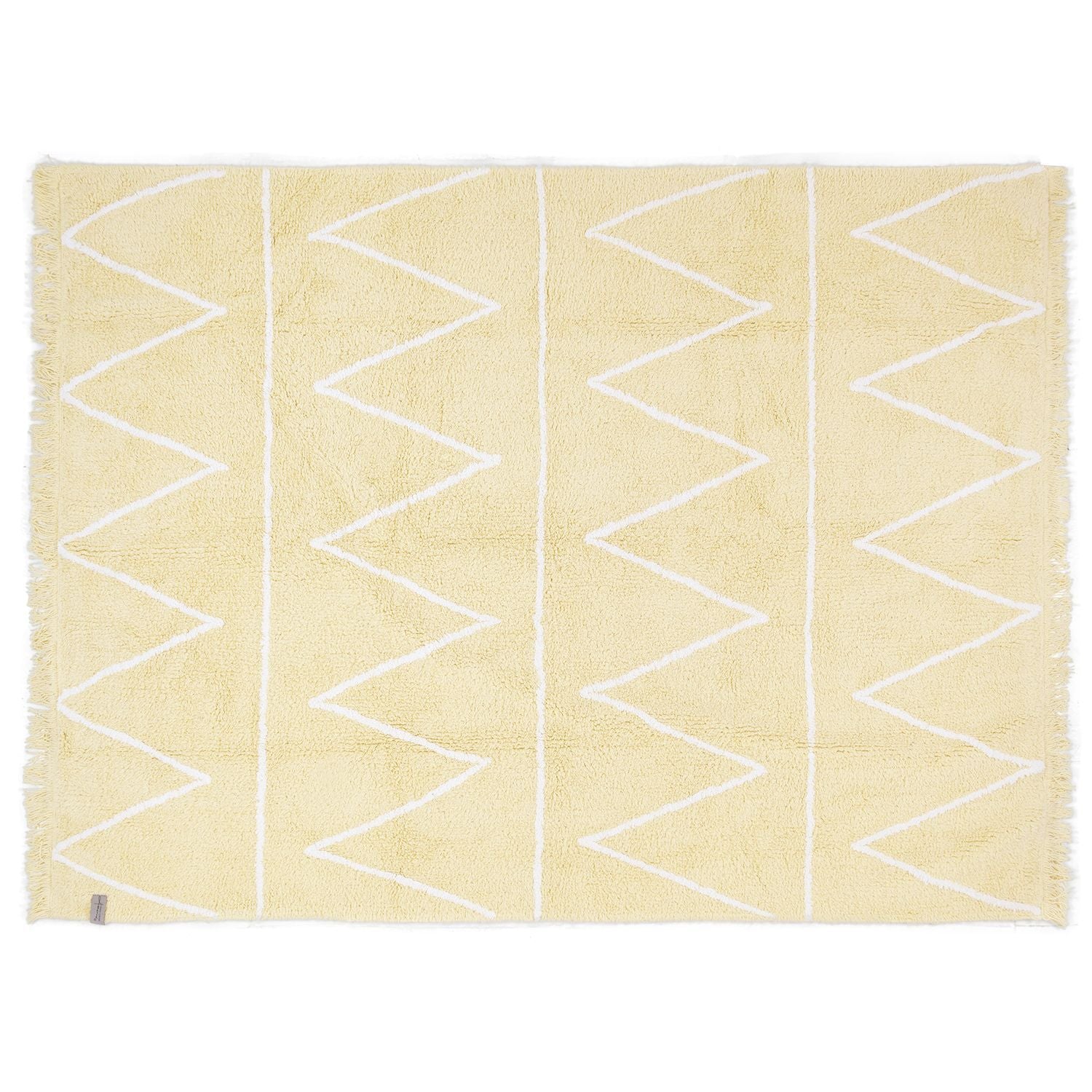 Hippy Rug in Yellow design by Lorena Canals