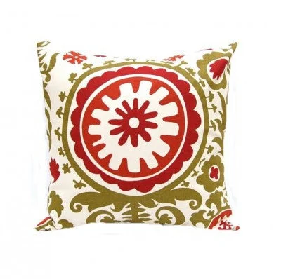 Holiday Suzani Pillow design by 5 Surry Lane
