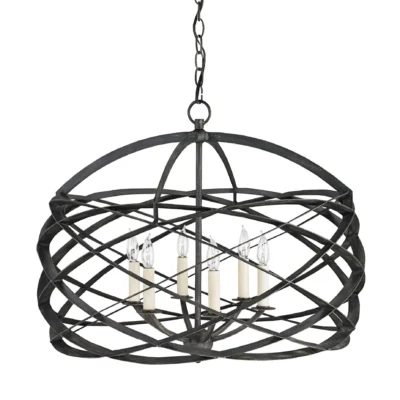 Horatio Chandelier design by Currey and Company