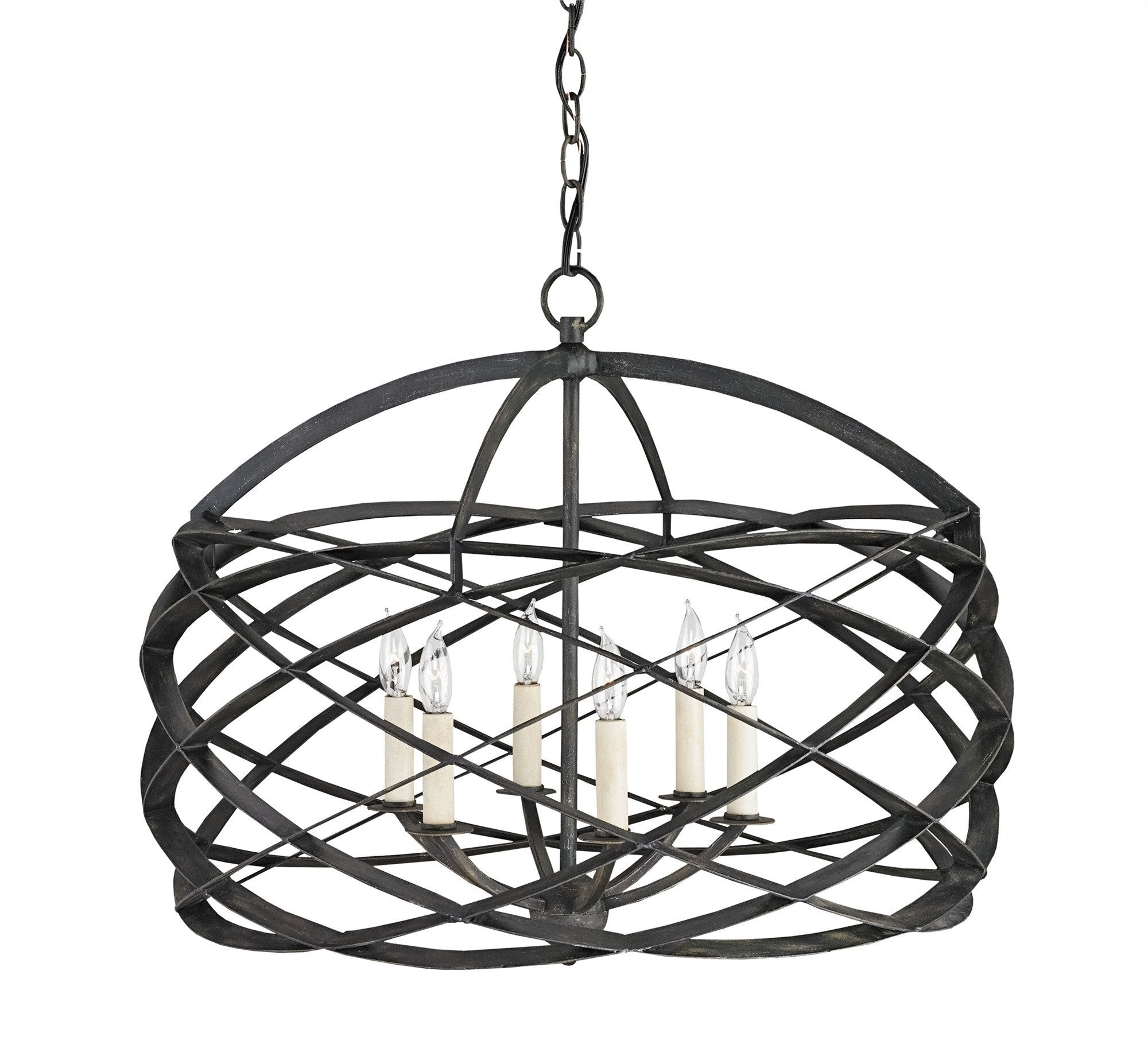 Horatio Chandelier design by Currey and Company