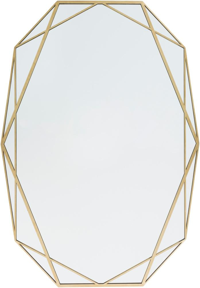 Huntley Mirror in Gold