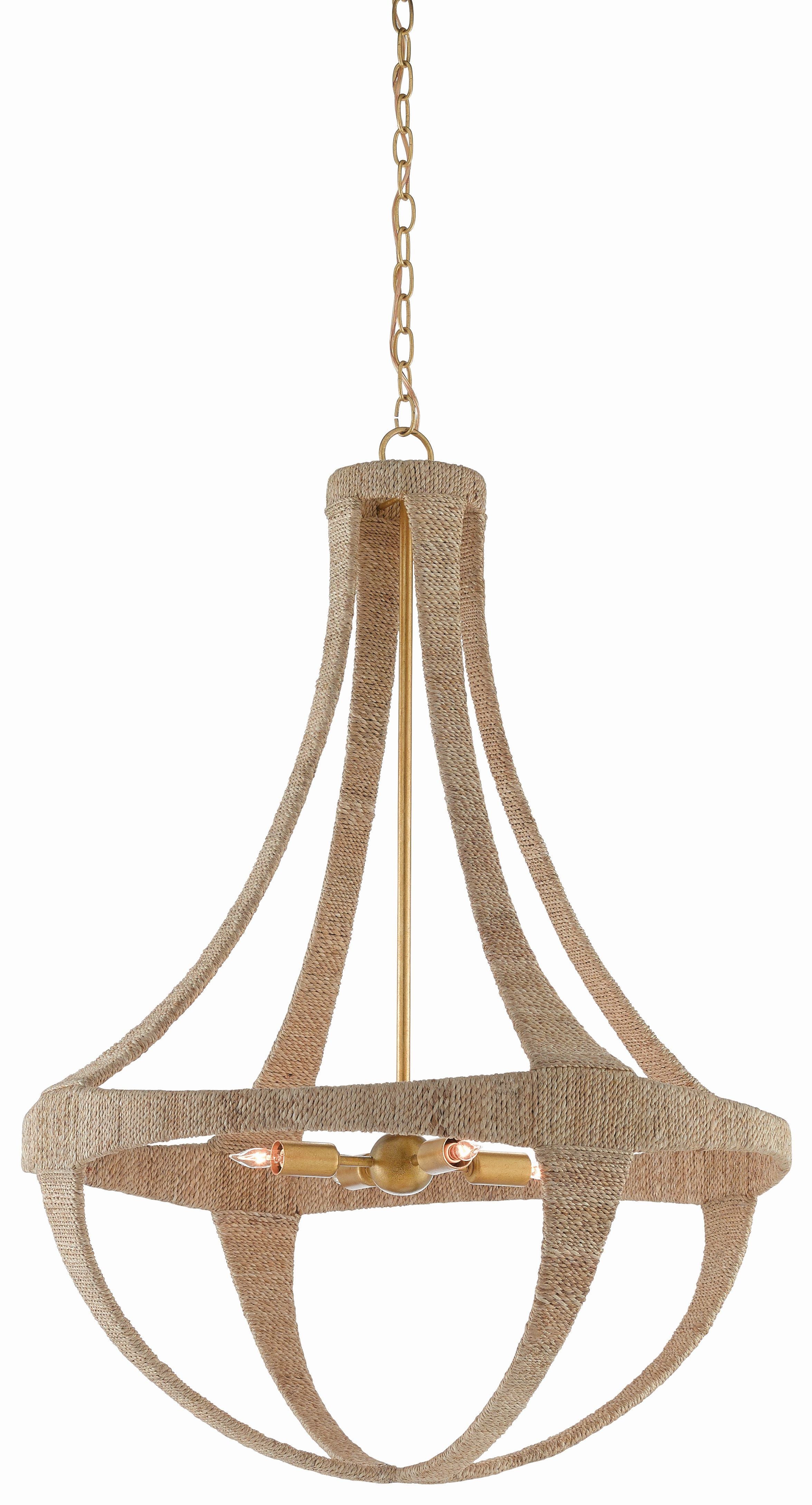 Ibiza Chandelier design by Currey and Company