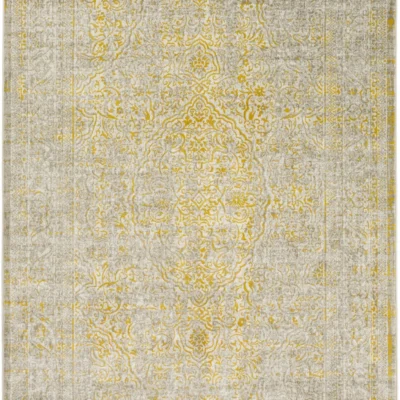 Jax Rug in Mustard and Taupe