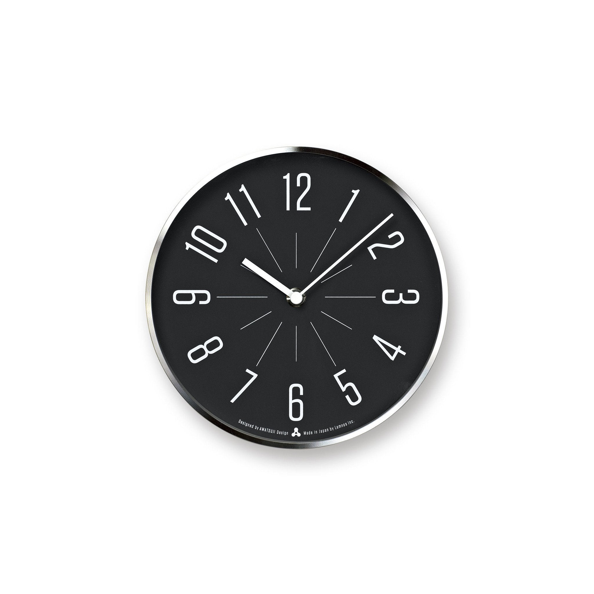 JIJI Clock in Silver design by Lemnos