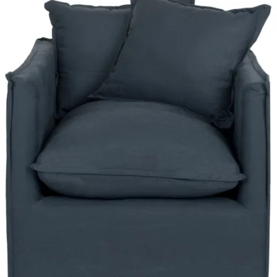 Joey Arm Chair in Blue design by Safavieh