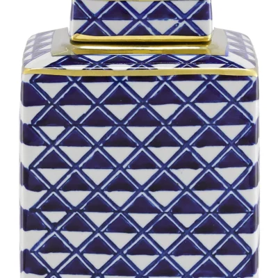 Juko Blue Jar by Currey and Company