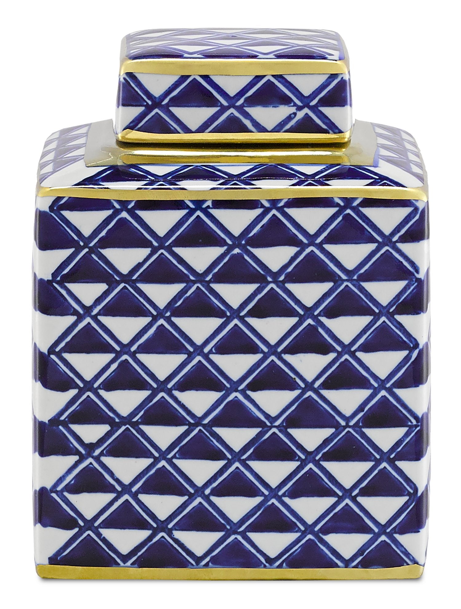 Juko Blue Jar by Currey and Company