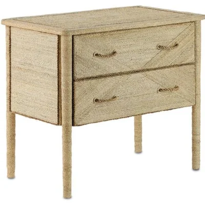 Kaipo Two Drawer Chest design by Currey and Company