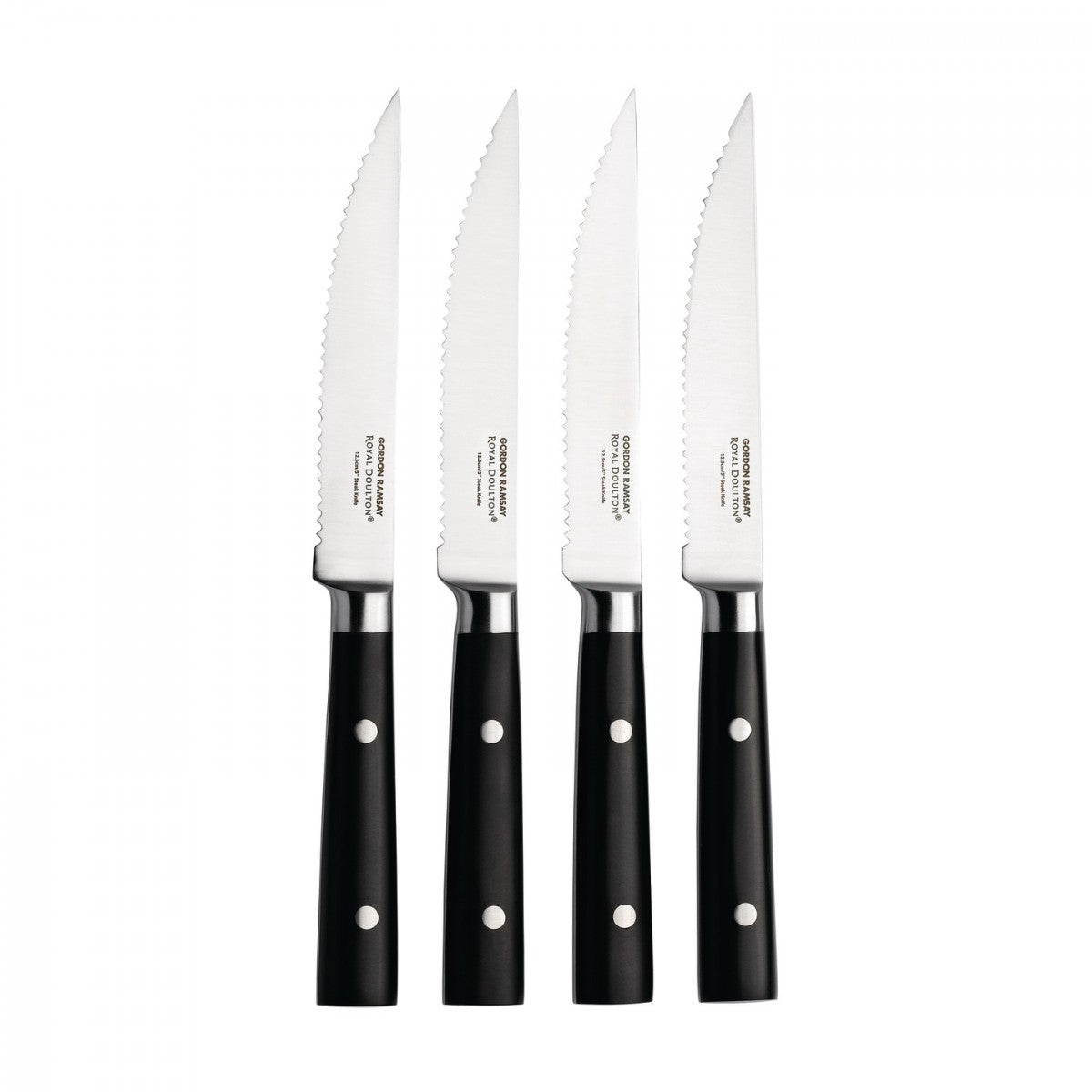 Kitchen Black 4 Piece Steak Knife Set design by Gordon Ramsay