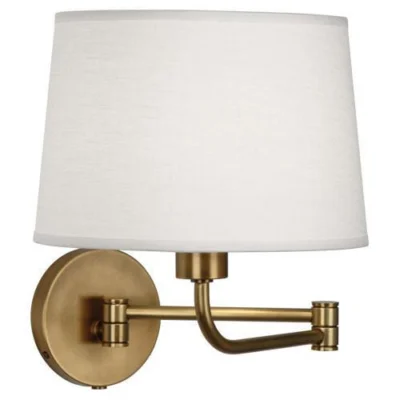 Koleman Collection Swing Arm Sconce design by Robert Abbey