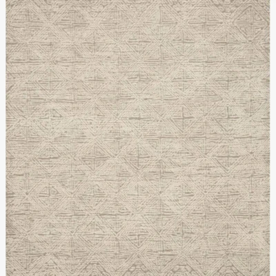 Kopa Rug in Taupe and Ivory by ED Ellen DeGeneres Crafted by Loloi